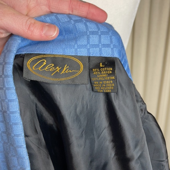 ALEX KIN- EMBROIDERED FLORAL BLAZER OR COAT SIZE LARGE RETRO STYLE - VINTAGE - Picture 14 of 14